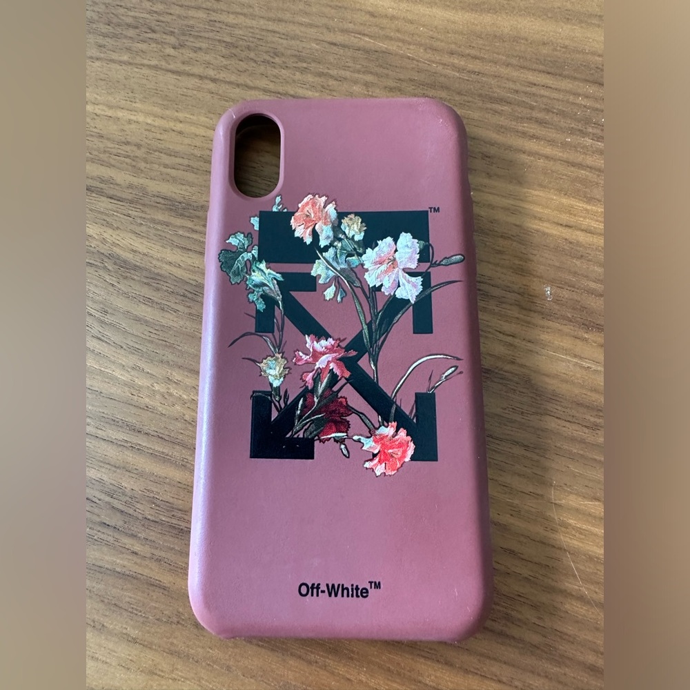 Off white iPhone X case